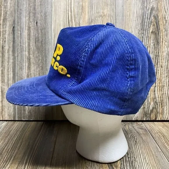 Rare RP Lumber Corduroy Hat 90’s Puffy Paint Mint Cond. Vintage